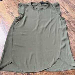 Bobeau Olive Green Short Sleeve Shirt